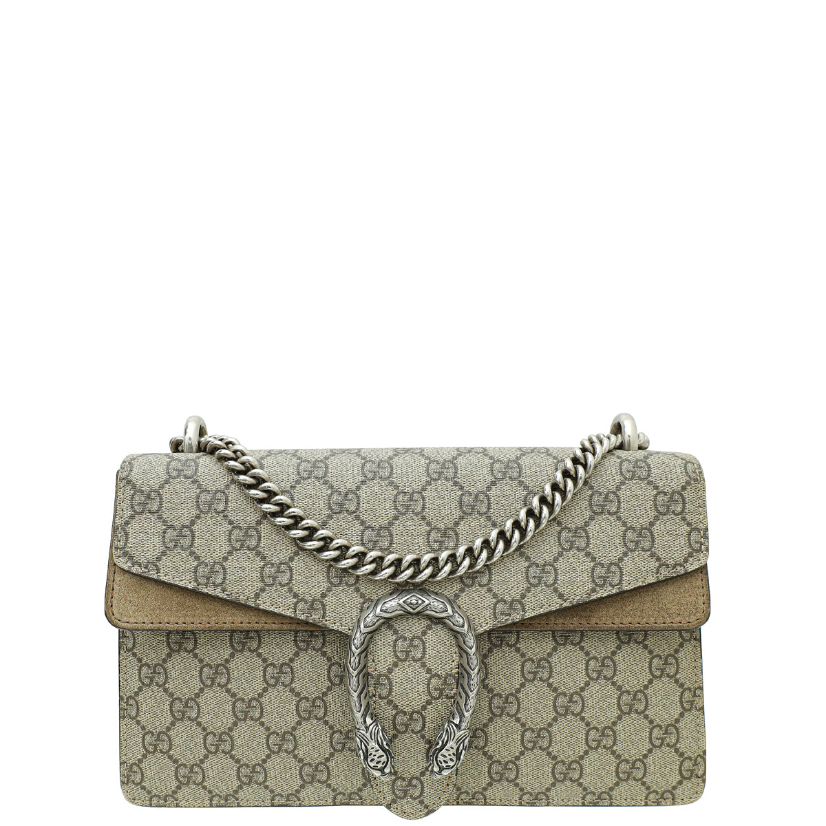 Gucci Bicolor GG Supreme Dionysus Small Shoulder Bag