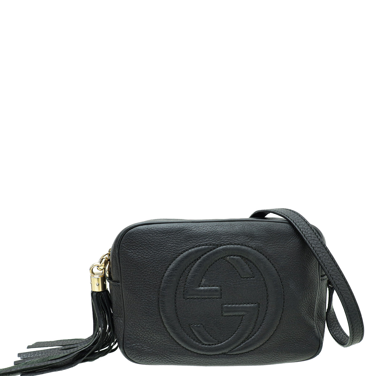 Gucci Black Disco Soho Crossbody Bag