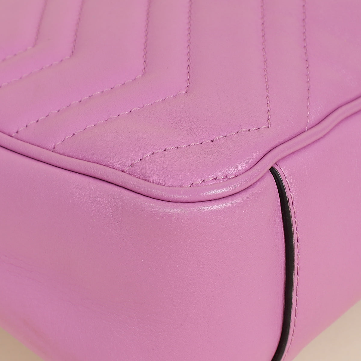 Gucci Purple GG Marmont Matelasse Large Shoulder Bag