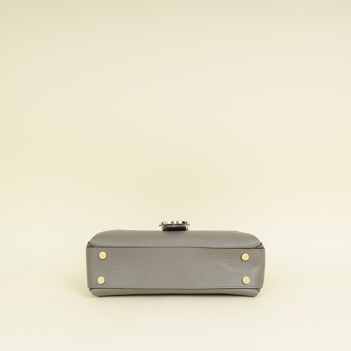 Gucci Gray Interlocking G Top Handle Bag