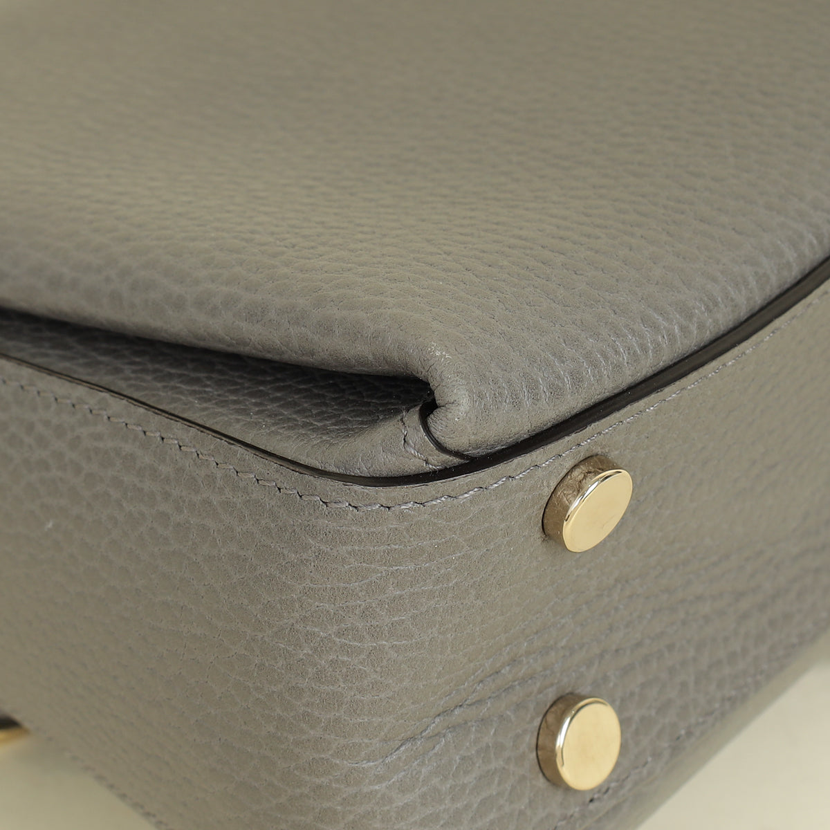 Gucci Gray Interlocking G Top Handle Bag