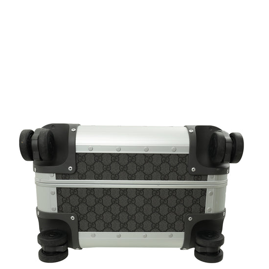 Gucci Grey GG Supreme Porter Cabin Plus Trolley