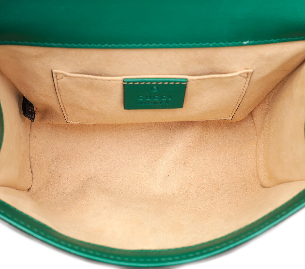 Gucci Green GG Guccissima Small Shoulder Bag