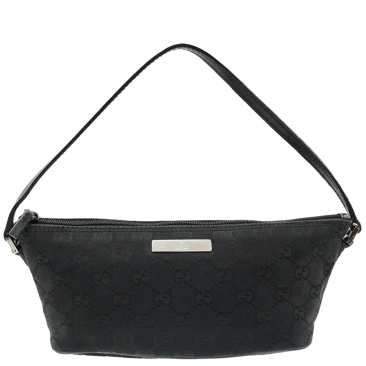 Gucci Black GG Pouch Accessories Bag