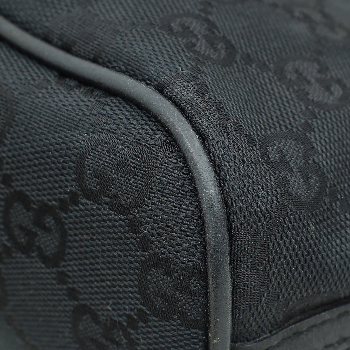 Gucci Black GG Pouch Accessories Bag-Gucci-THE CLOSET