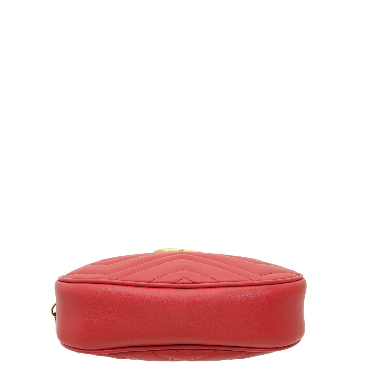 Gucci Red GG Marmont Small Belt Bag