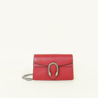 Gucci Red Dionysus Crystal Super Mini Bag