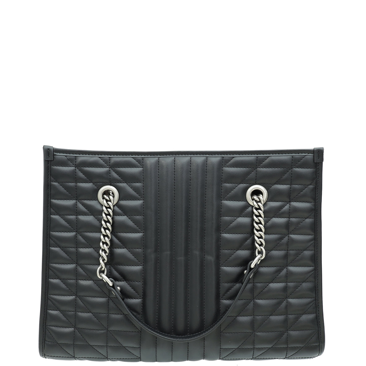 Gucci Black GG Marmont Matelasse Aria Medium Tote Bag-Gucci-THE CLOSET