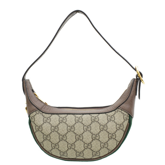 Gucci Bicolor GG Supreme Ophidia Mini Bag