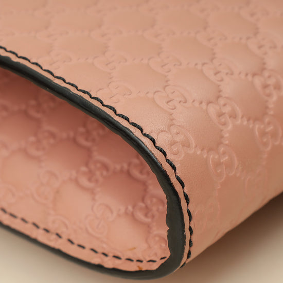 Gucci Dusty Pink Microguccissima Mini Emily Bag-Gucci-THE CLOSET