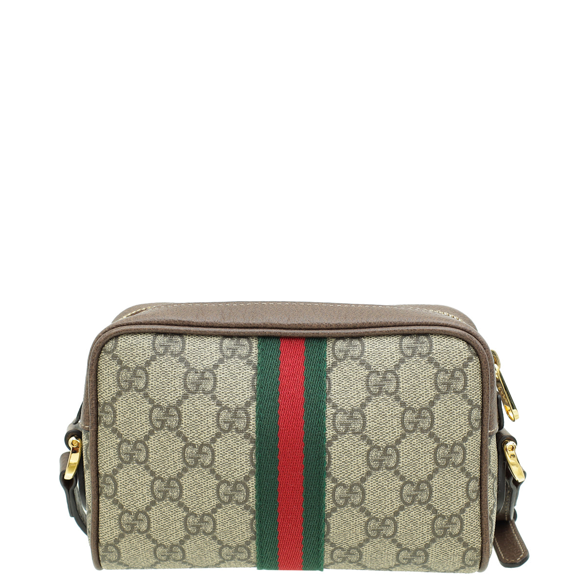 Gucci Bicolor GG Supreme Web Ophidia Mini Bag