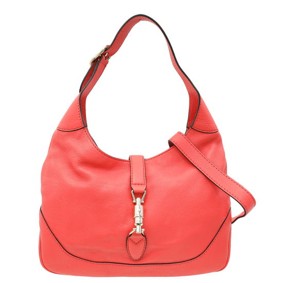 Gucci Coral New Jackie Medium Shoulder Bag