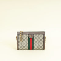 Gucci Bicolor GG Supreme Ophidia GG Small Shoulder Bag