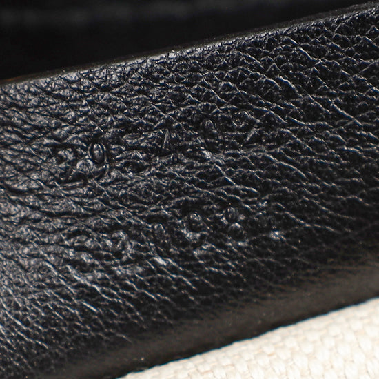 Gucci Balck Guccissima Emily Medium Shoulder Bag-Gucci-THE CLOSET