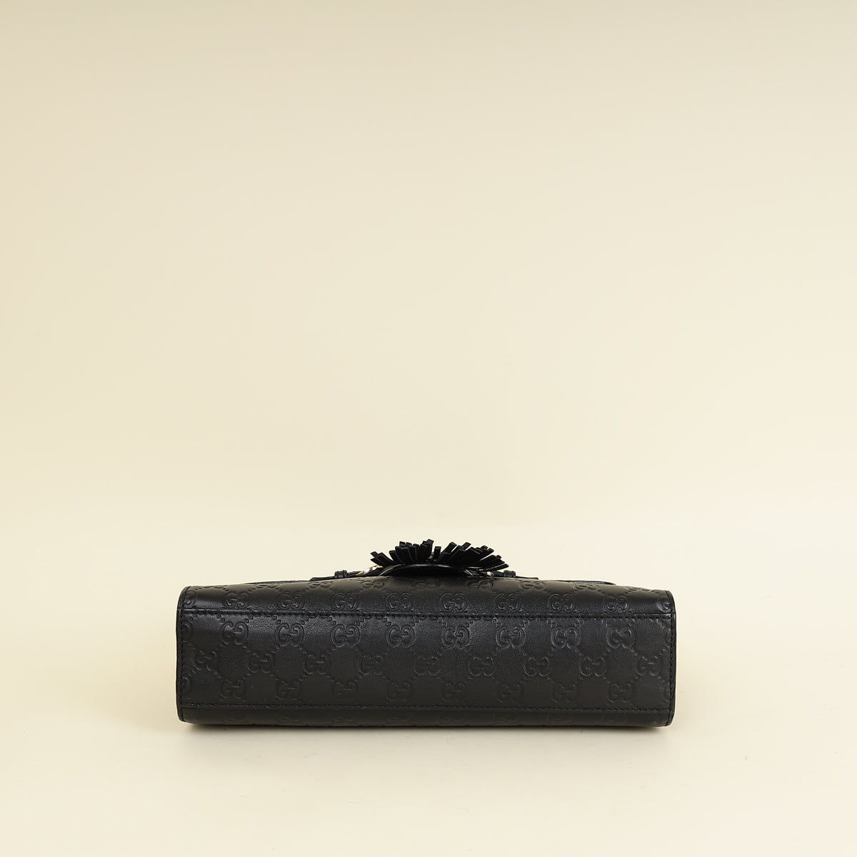 Gucci Balck Guccissima Emily Medium Shoulder Bag-Gucci-THE CLOSET