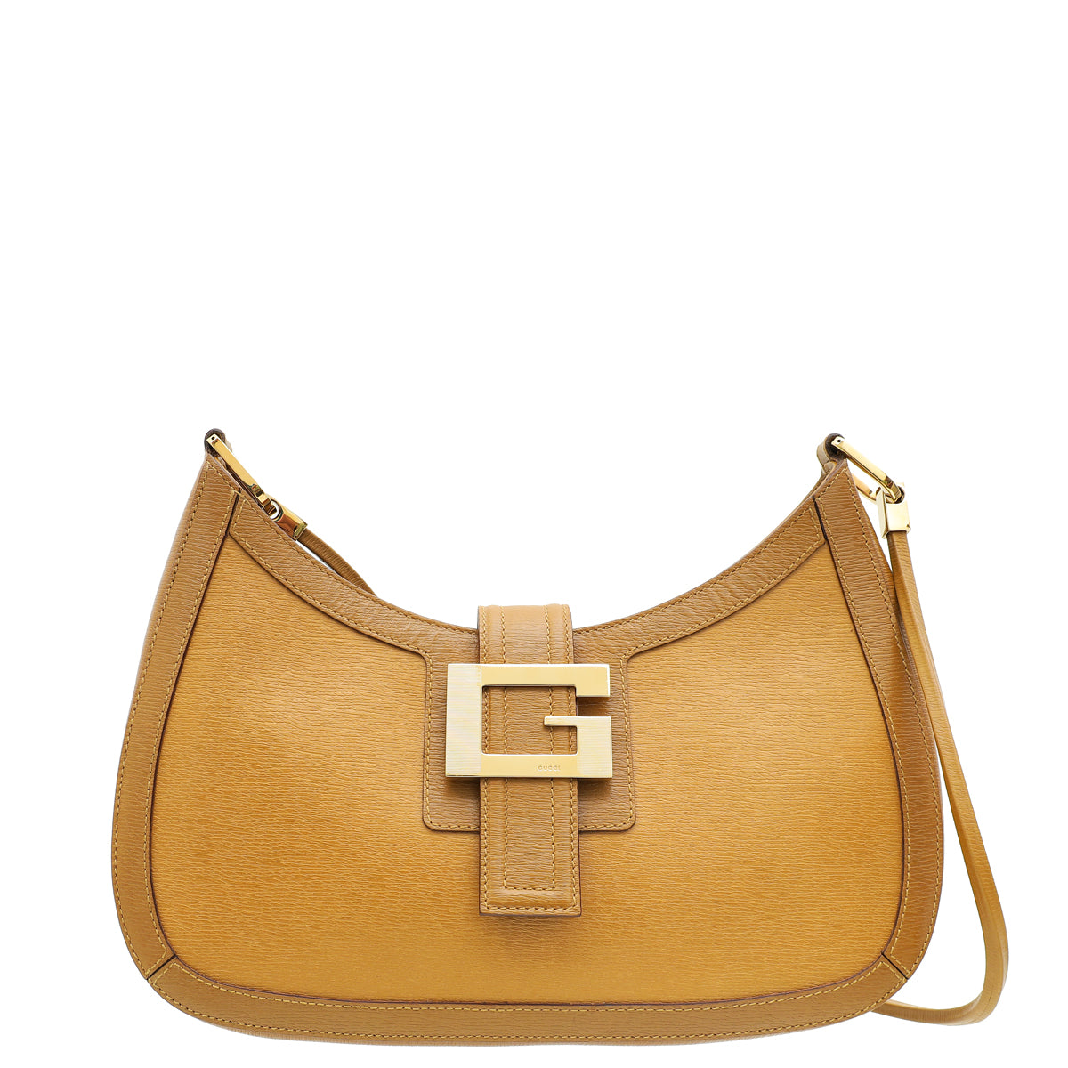 Gucci Brown Vintage G Shoulder Bag-Gucci-THE CLOSET