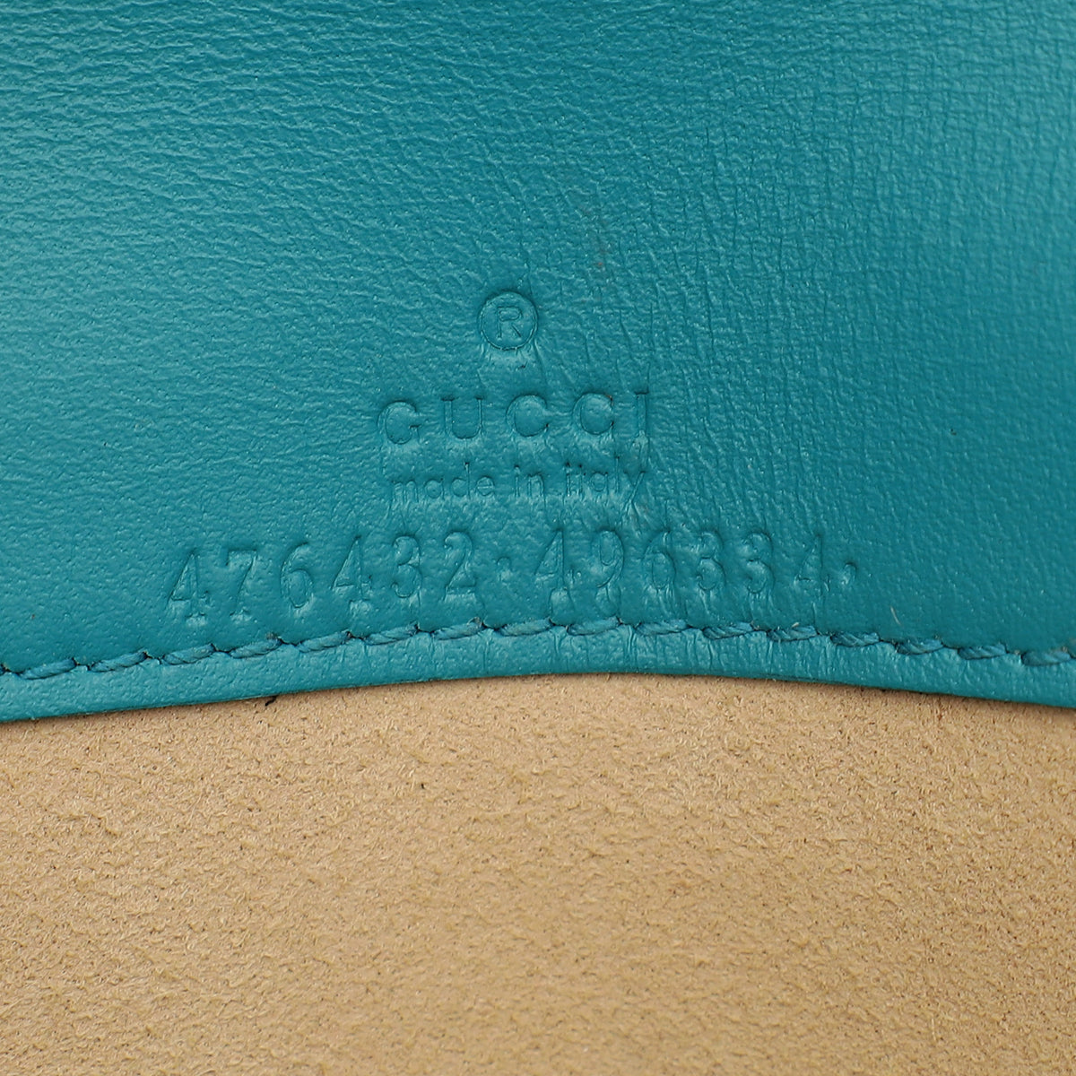 Gucci Turquoise Velvet Dionysus Super Mini Bag