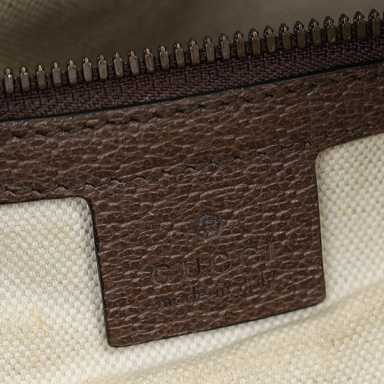 Gucci Bicolor GG Supreme Ophidia Small Backpack Bag