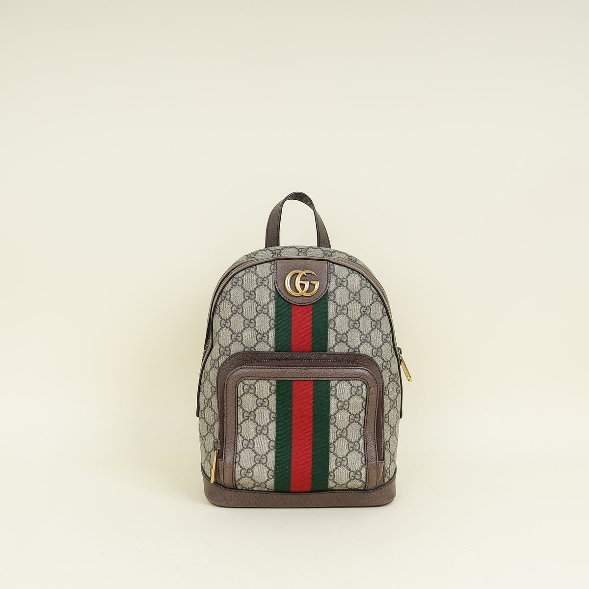 Gucci Bicolor GG Supreme Ophidia Small Backpack Bag