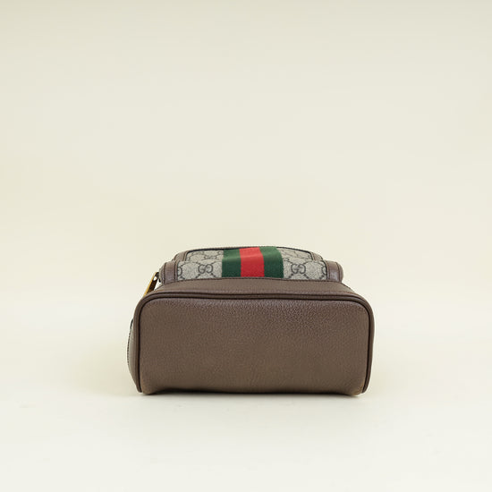 Gucci Bicolor GG Supreme Ophidia Small Backpack Bag