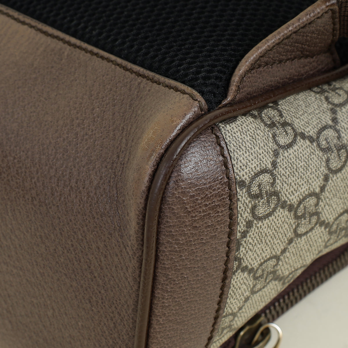 Gucci Bicolor GG Supreme Ophidia Small Backpack Bag