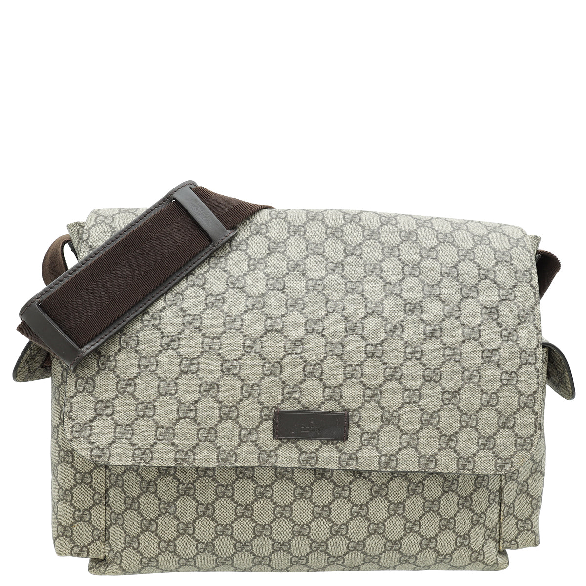 Gucci Ebony GG Supreme Baby Changing Bag-Gucci-THE CLOSET