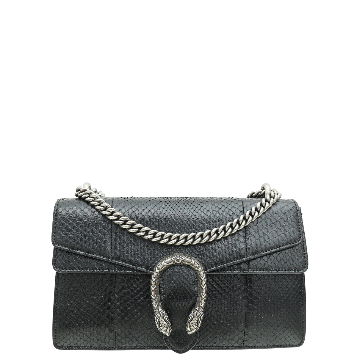 Gucci Black Python Dionysus Small Shoulder Bag