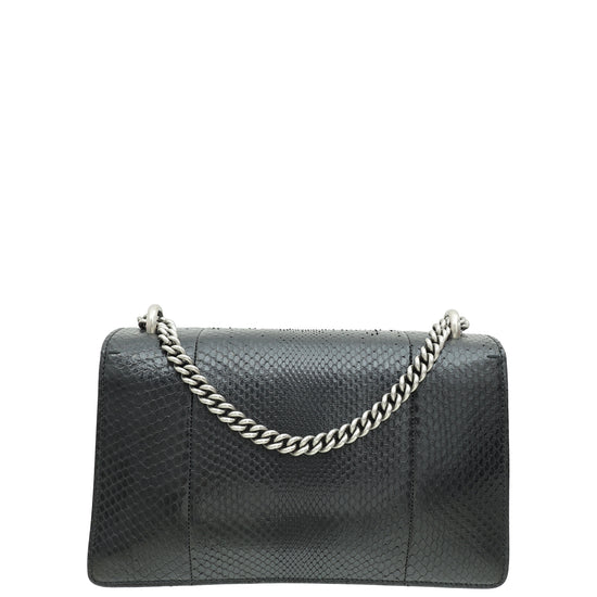 Gucci Black Python Dionysus Small Shoulder Bag