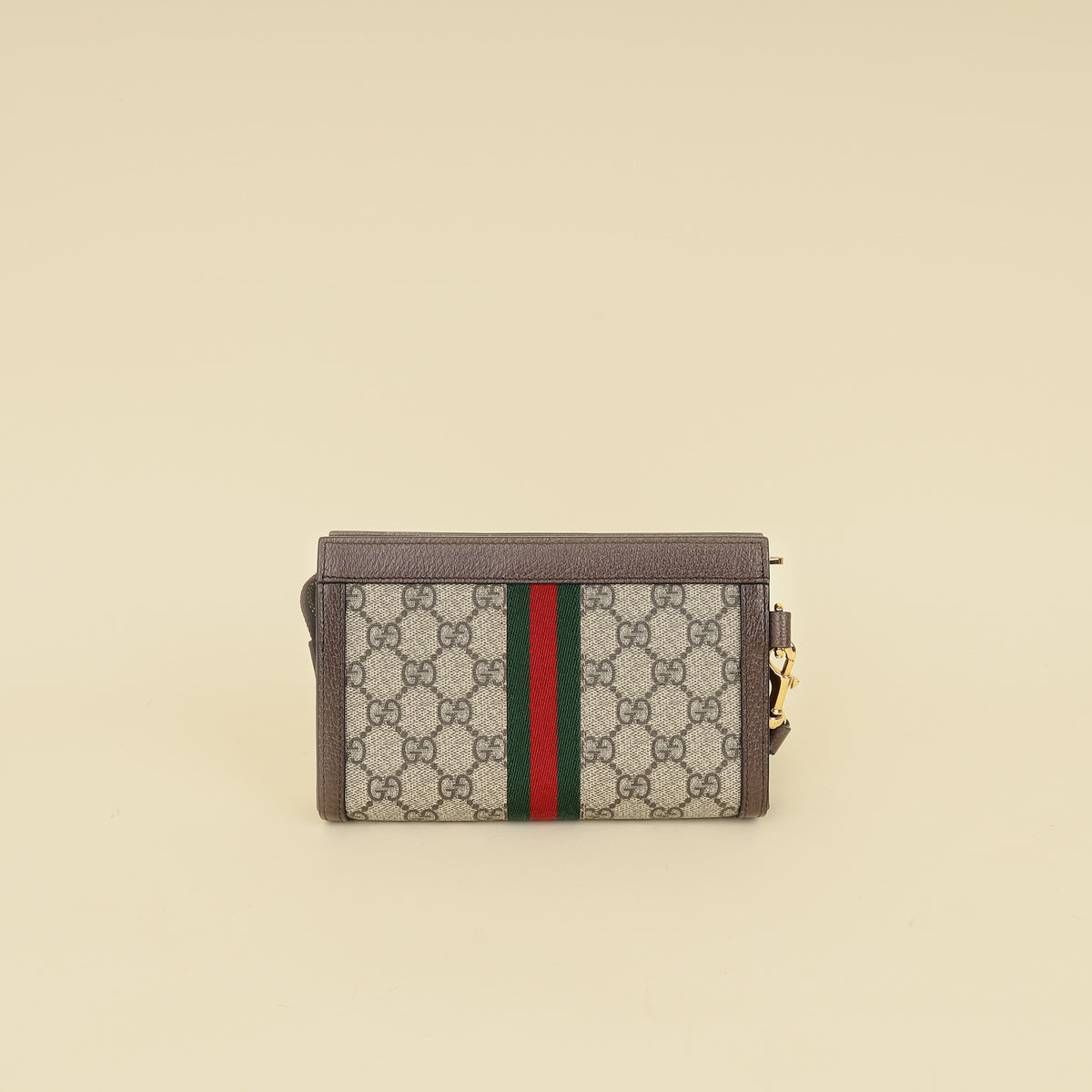 Gucci Bicolor GG Supreme Ophidia Wristlet Pouch-Gucci-THE CLOSET