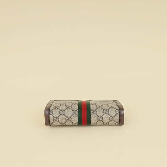 Gucci Bicolor GG Supreme Ophidia Wristlet Pouch-Gucci-THE CLOSET