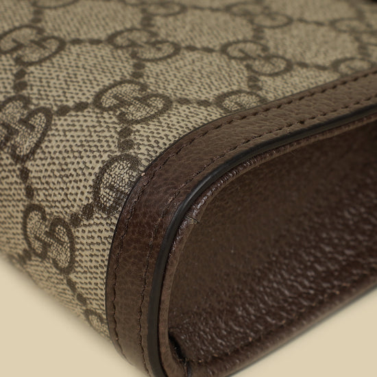 Gucci Bicolor GG Supreme Ophidia Wristlet Pouch-Gucci-THE CLOSET