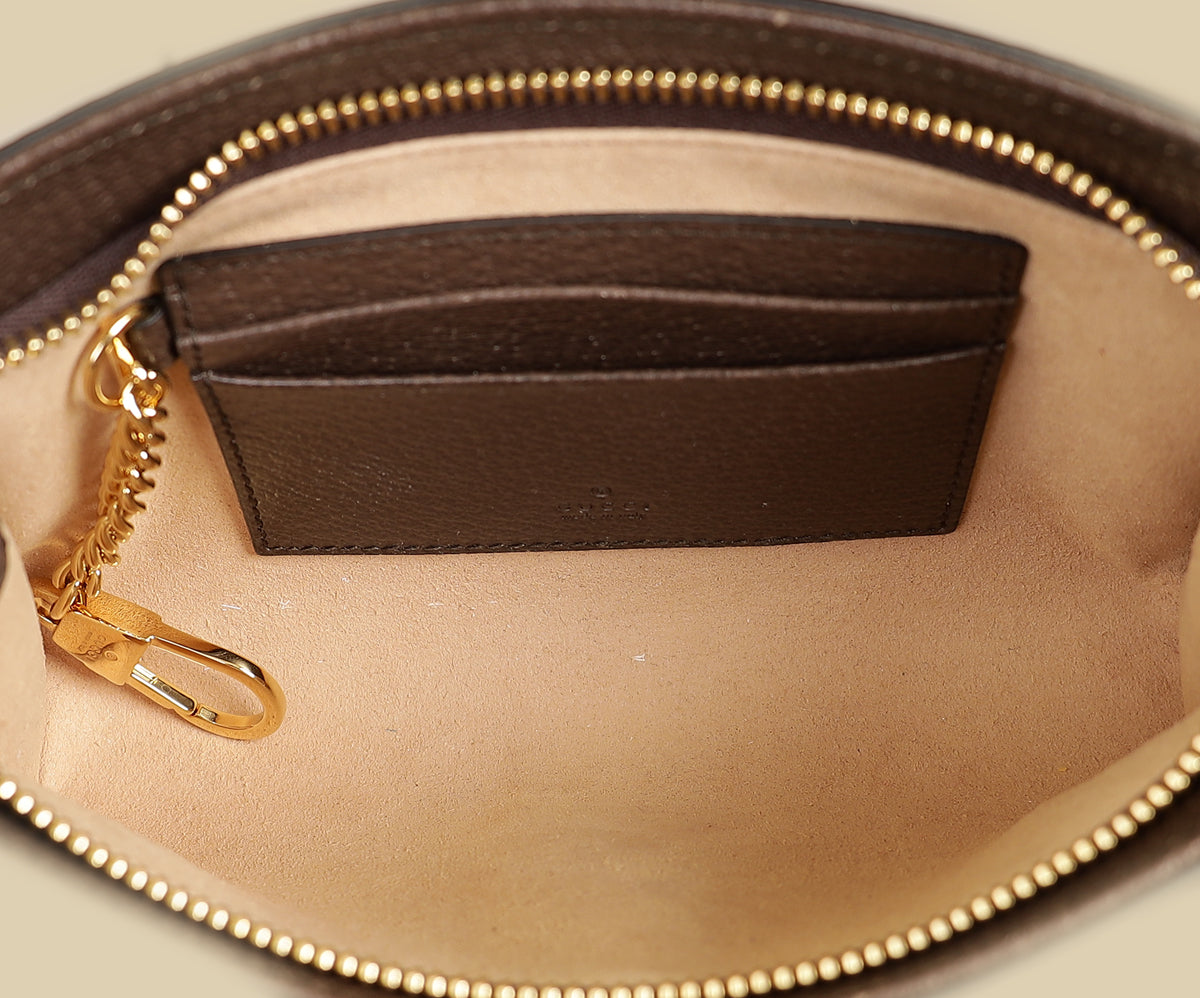 Gucci Bicolor GG Supreme Ophidia Wristlet Pouch-Gucci-THE CLOSET