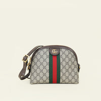 Gucci Tricolor GG Supreme Ophidia Small Shoulder Bag
