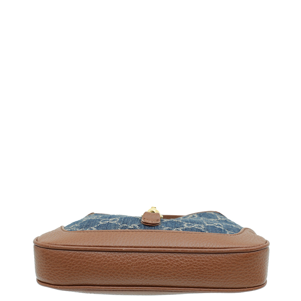 Gucci Bicolor GG Denim Jackie 1961 Mini Hobo Bag-Gucci-THE CLOSET