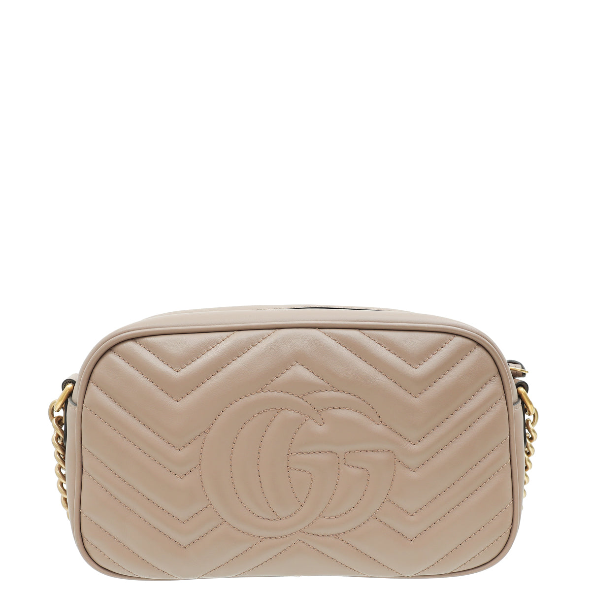 Gucci Dusty Pink GG Marmont Small Camera Bag