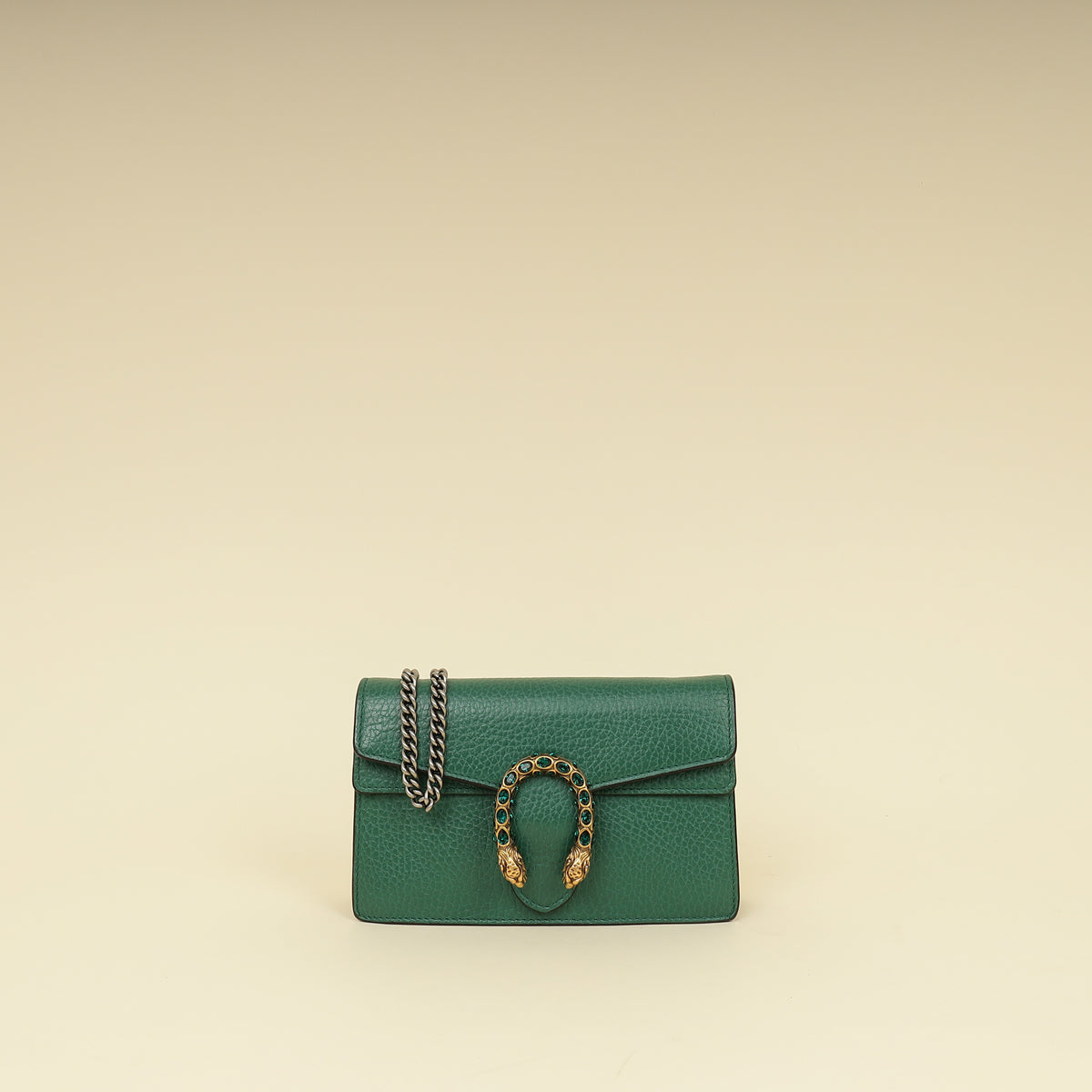 Gucci Green Crystal Dionysus Mini Bag-Gucci-THE CLOSET