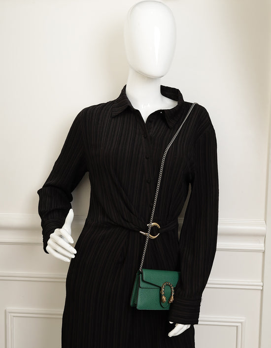 Gucci Green Crystal Dionysus Mini Bag-Gucci-THE CLOSET