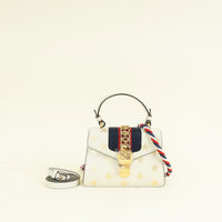 Gucci Sylvie Bee Star Mini Top Handle Bag