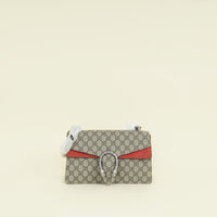 Gucci Bicolor GG Supreme Dionysus Medium Shoulder Bag