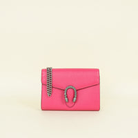 Gucci Fuchsia Dionysus Wallet On Chain