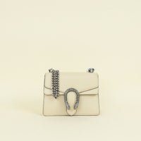 Gucci Ivory Cream Dionysus Small Chain Bag