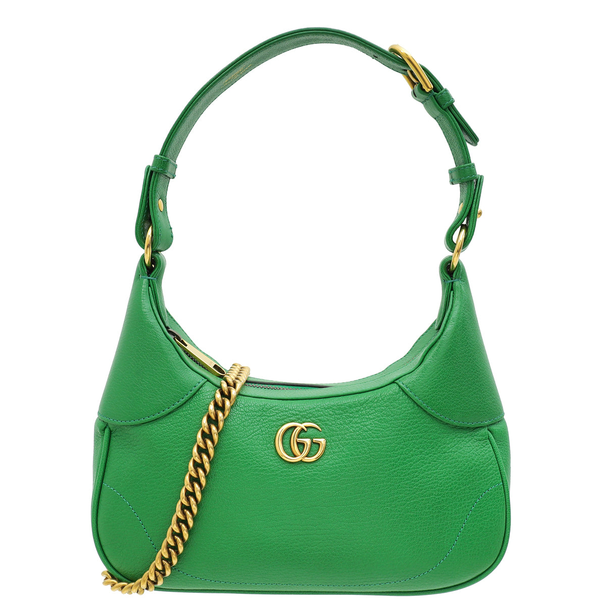 Gucci Green Aphrodite Small Shoulder Bag-Gucci-THE CLOSET