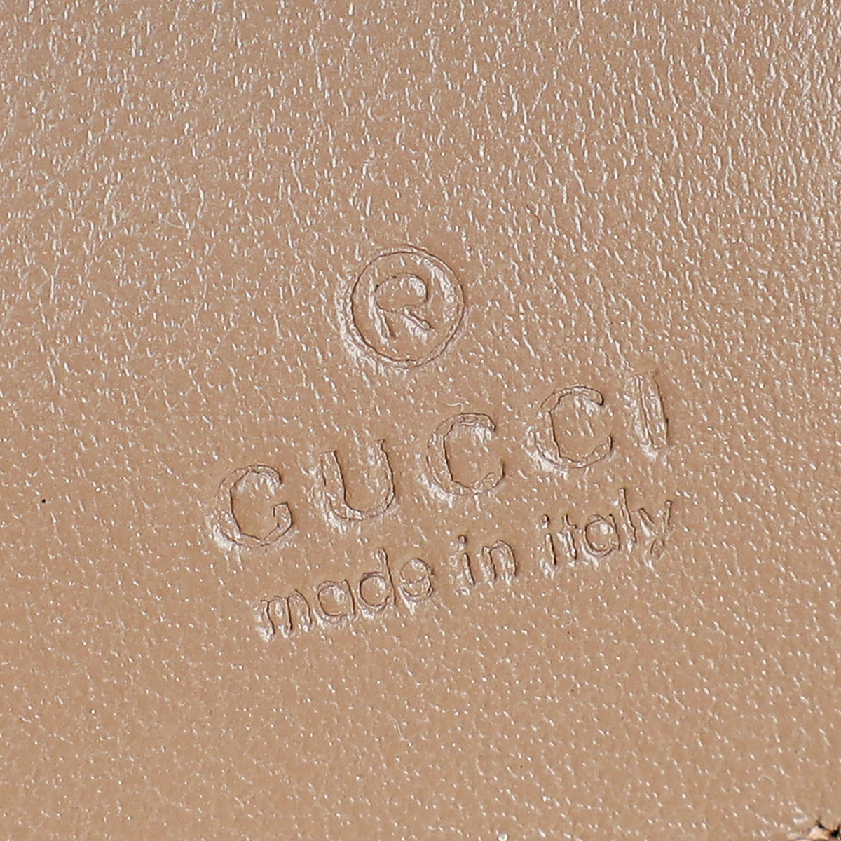 Gucci Taupe GG Marmont Mini Bucket Bag