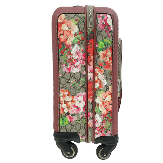 Gucci Ebony Multicolor GG Supreme Floral Small Cabin Trolley Bag-Gucci-THE CLOSET