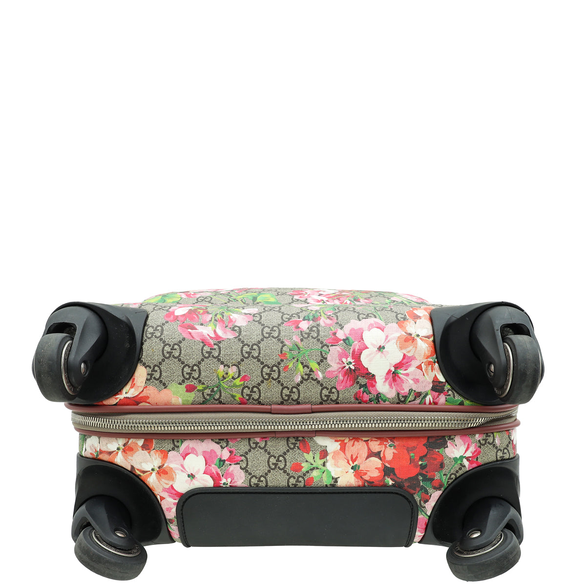 Gucci Ebony Multicolor GG Supreme Floral Small Cabin Trolley Bag-Gucci-THE CLOSET