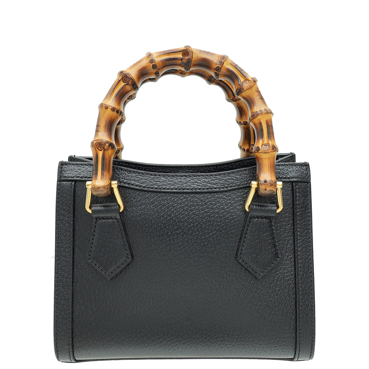 Gucci Black Mini Diana Tote Bag-Gucci-THE CLOSET