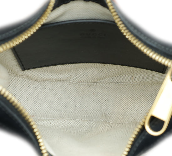 Load image into Gallery viewer, Gucci Black GG Matelasse Mini Hobo Bag
