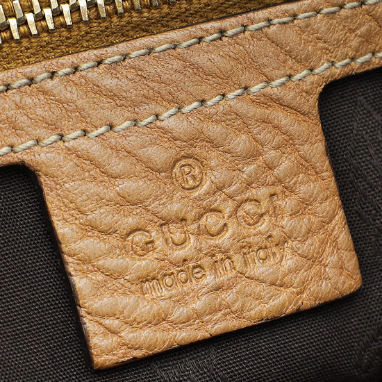 Gucci Bicolor GG Interlocking Dome Satchel Bag-Gucci-THE CLOSET