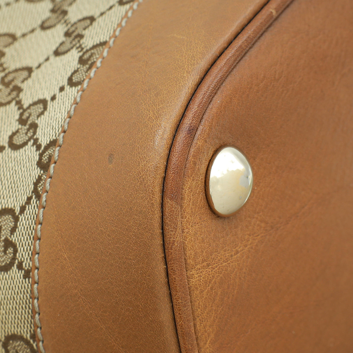 Gucci Bicolor GG Interlocking Dome Satchel Bag-Gucci-THE CLOSET