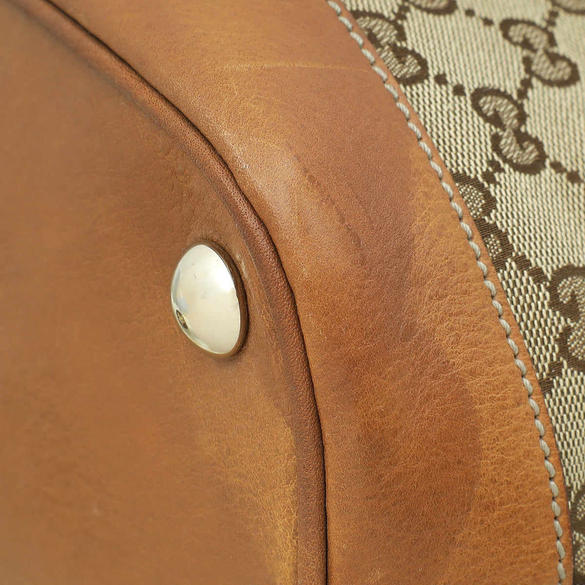 Gucci Bicolor GG Interlocking Dome Satchel Bag-Gucci-THE CLOSET